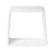 Alfi Brand White Matte Solid Surface Resin Bathroom / Shower Stool ABST55 - alternate 7